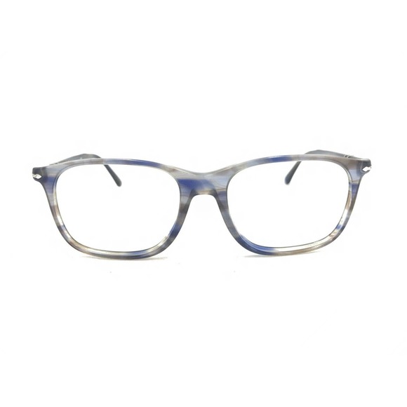 Persol 3213-V 1083 Smoke Gray Blue Eyeglasses Frames 55-18 145 Italy Designer - Picture 6 of 12